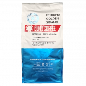 Кофе ELITECOFFEE ETHIOPIA GOLDEN SIDAMO в зернах 1 кг. Photo 2