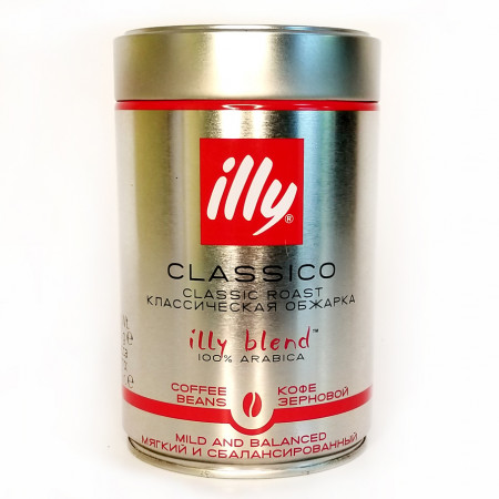 Кофе Illy Classico в зернах 250 г