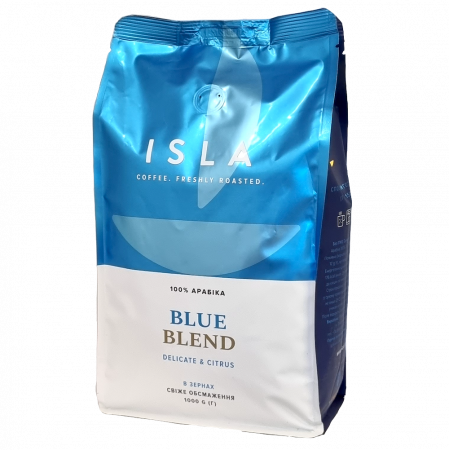 Кофе ISLA BLUE BLEND в зернах 1 кг